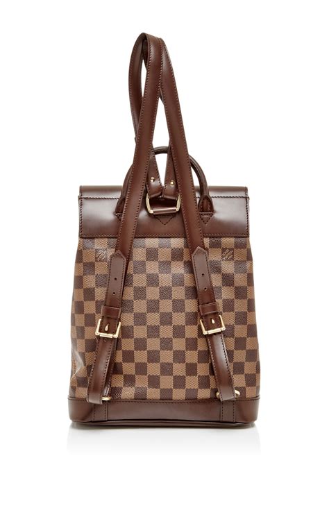 small brown louis vuitton backpack|louis vuitton damier soho backpack.